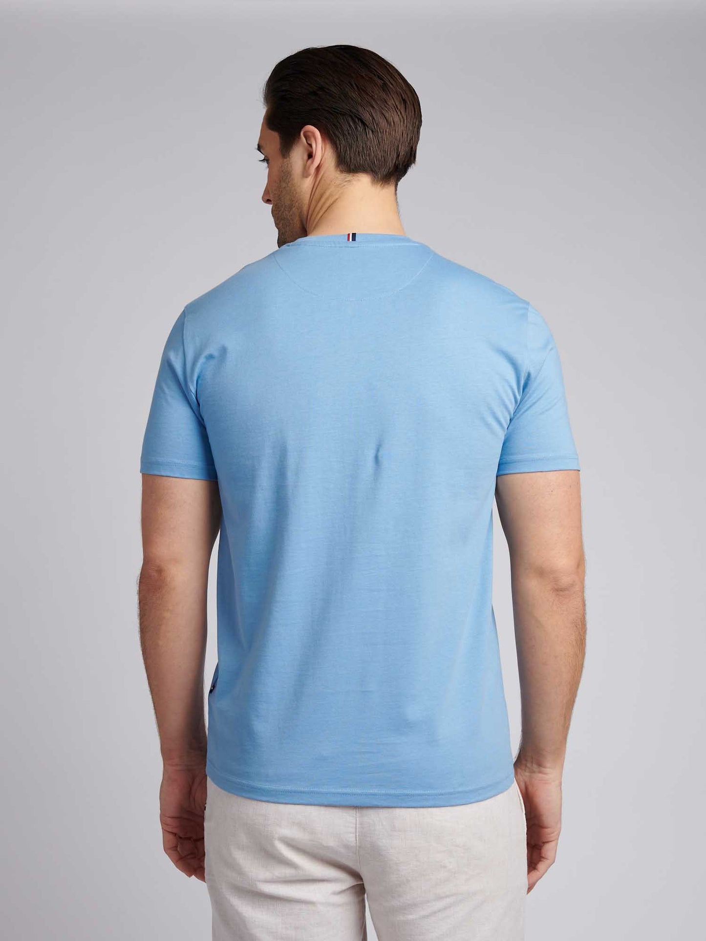 Mens Double Horsemen T-Shirt in Allure