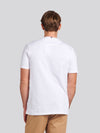T-shirt podwójnych jeźdźców w białym/ciemnym szafirowym granatowym dhm