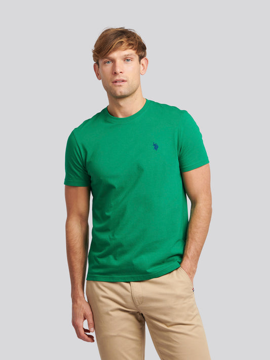 T-shirt męski podwójny jeźdźca na bujnej łące