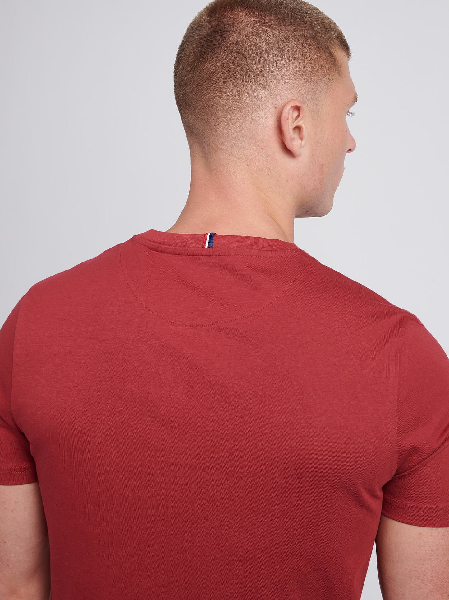 Mens Player 3 T-shirt w tybetańskim czerwieni