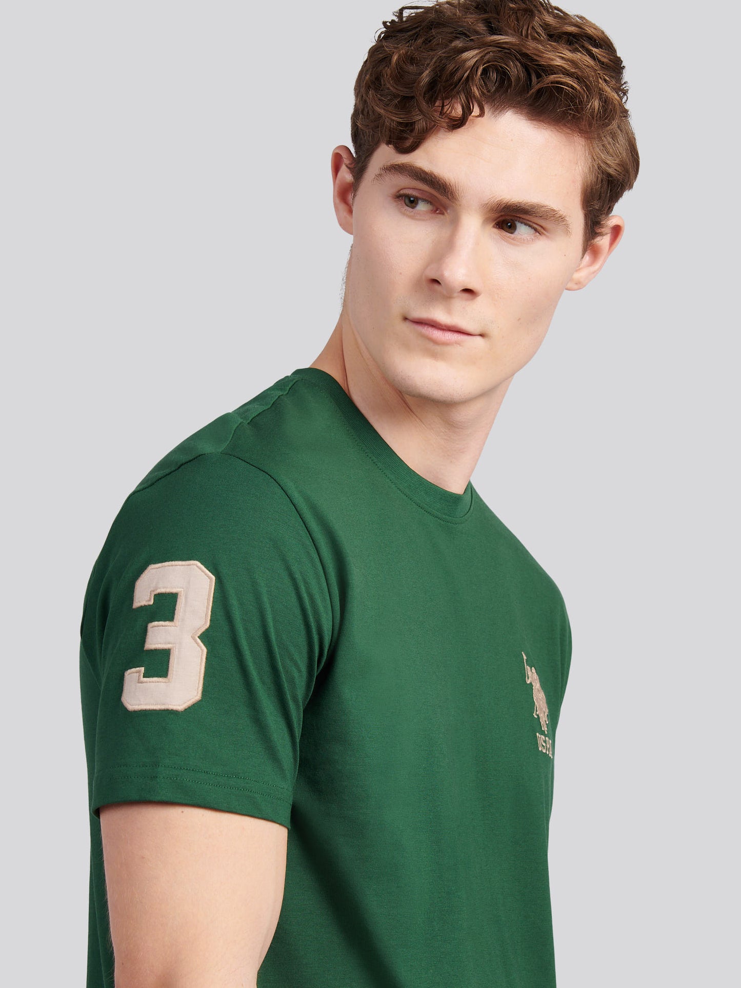 T-shirt Mens Player 3 w Pineneedle