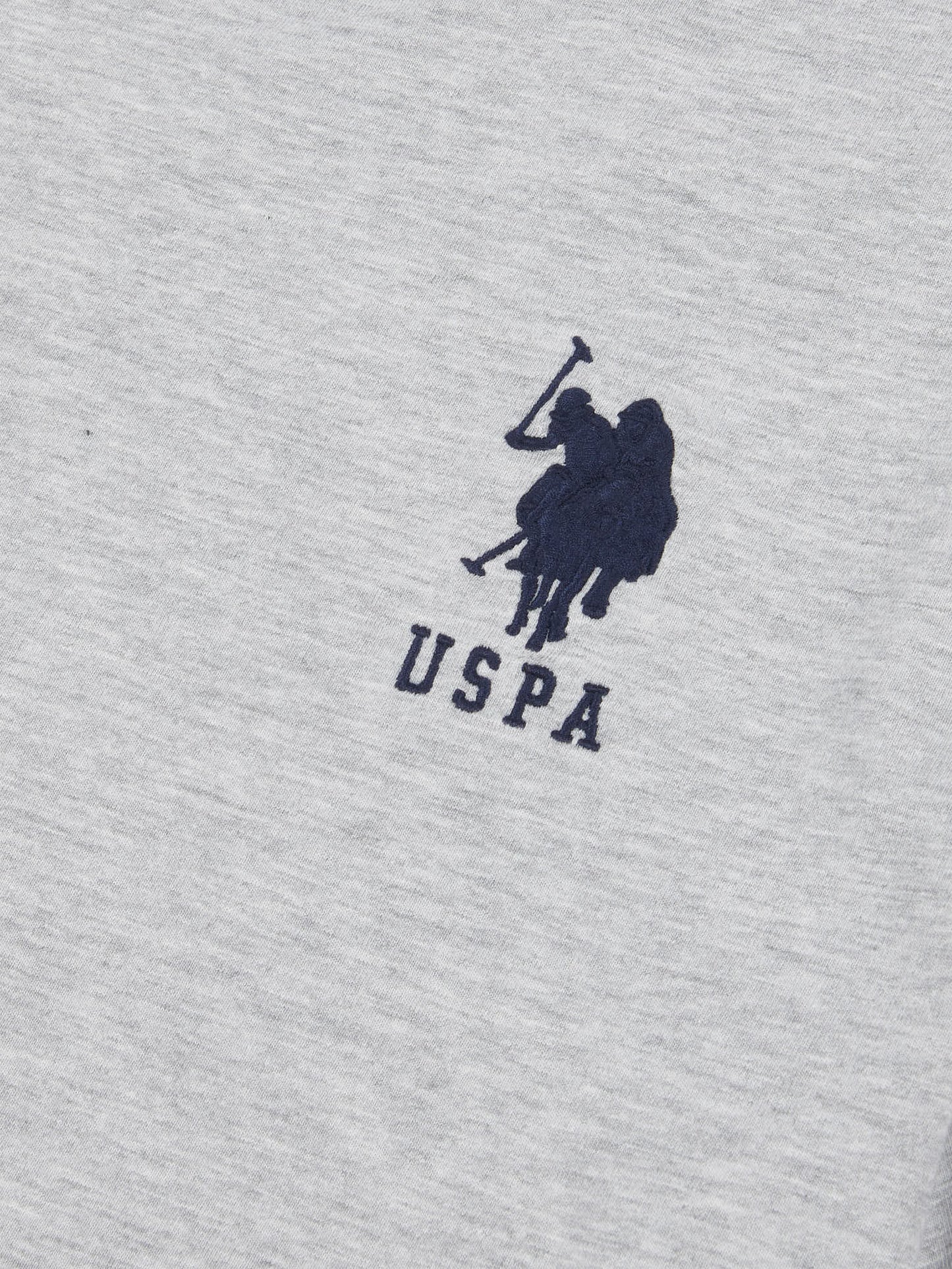 Mens Player 3 T-Shirt in Mid Grey Marl