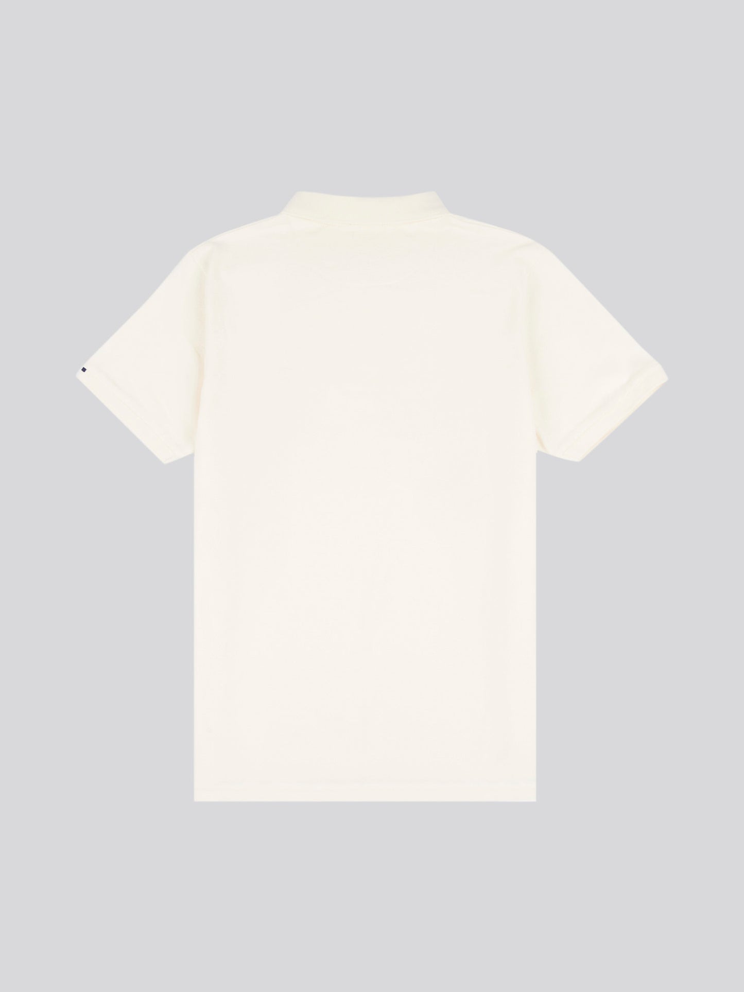 Mens Double Horsemen  Polo Shirt in Whisper White