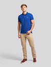 Męska koszula polo w Sodalite Blue