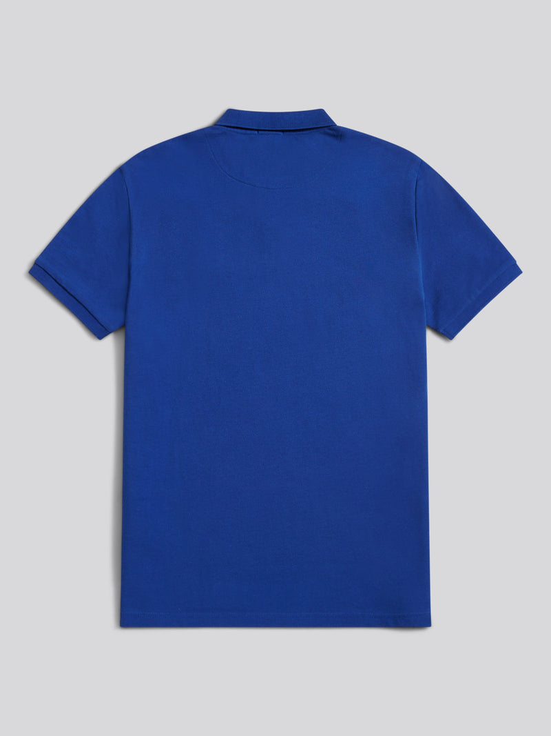 Męska koszula polo w Sodalite Blue
