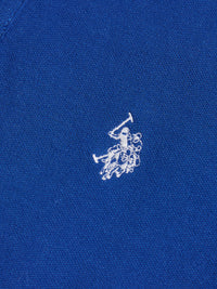 Męska koszula polo w Sodalite Blue