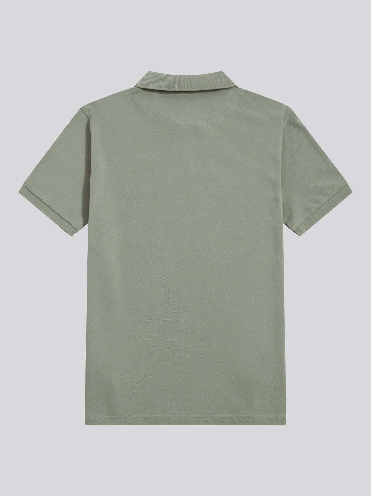 Mens Double Horsemen  Polo Shirt in Sea Spray