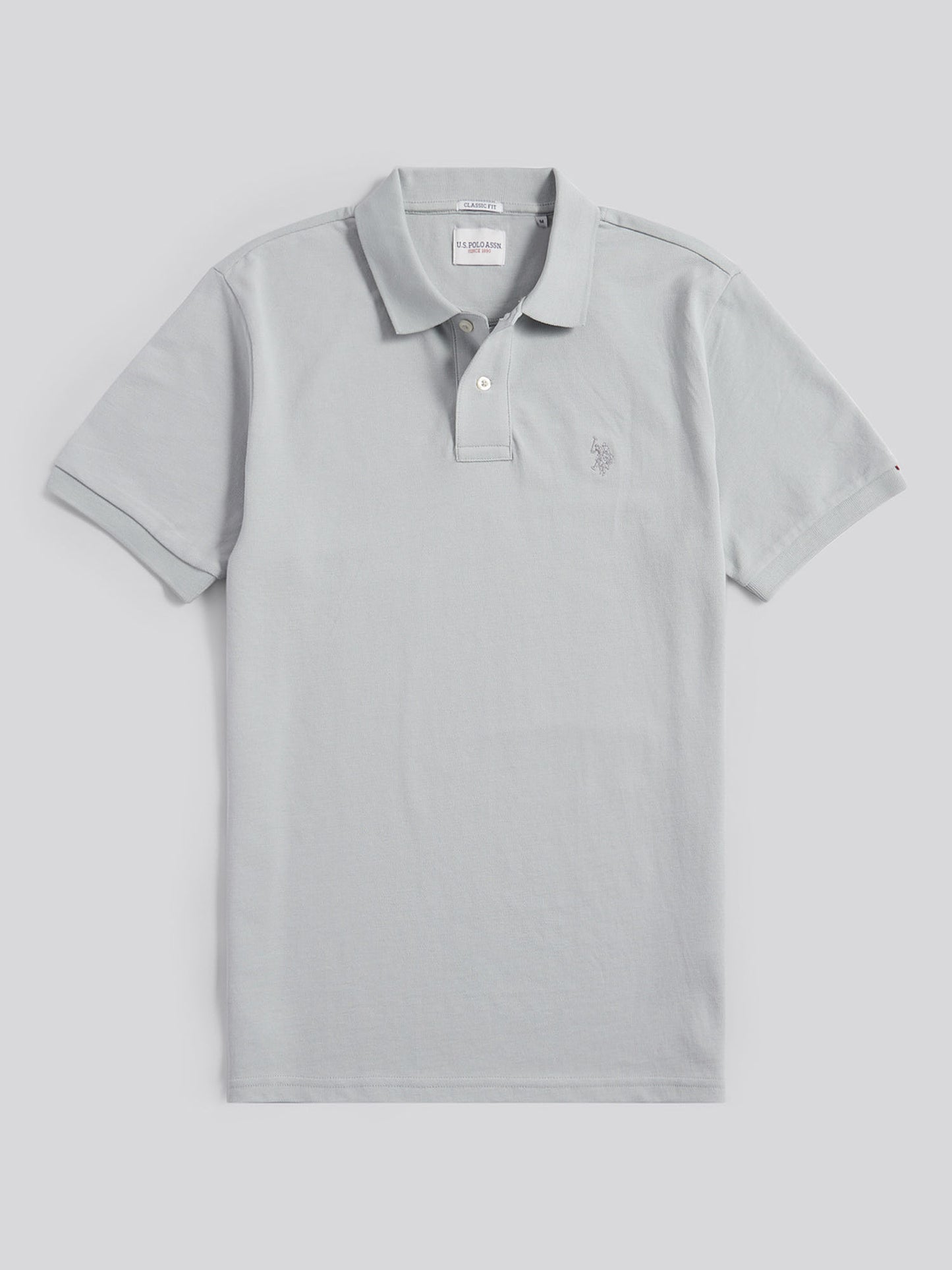 Mens Double Horsemen  Polo Shirt in High Rise