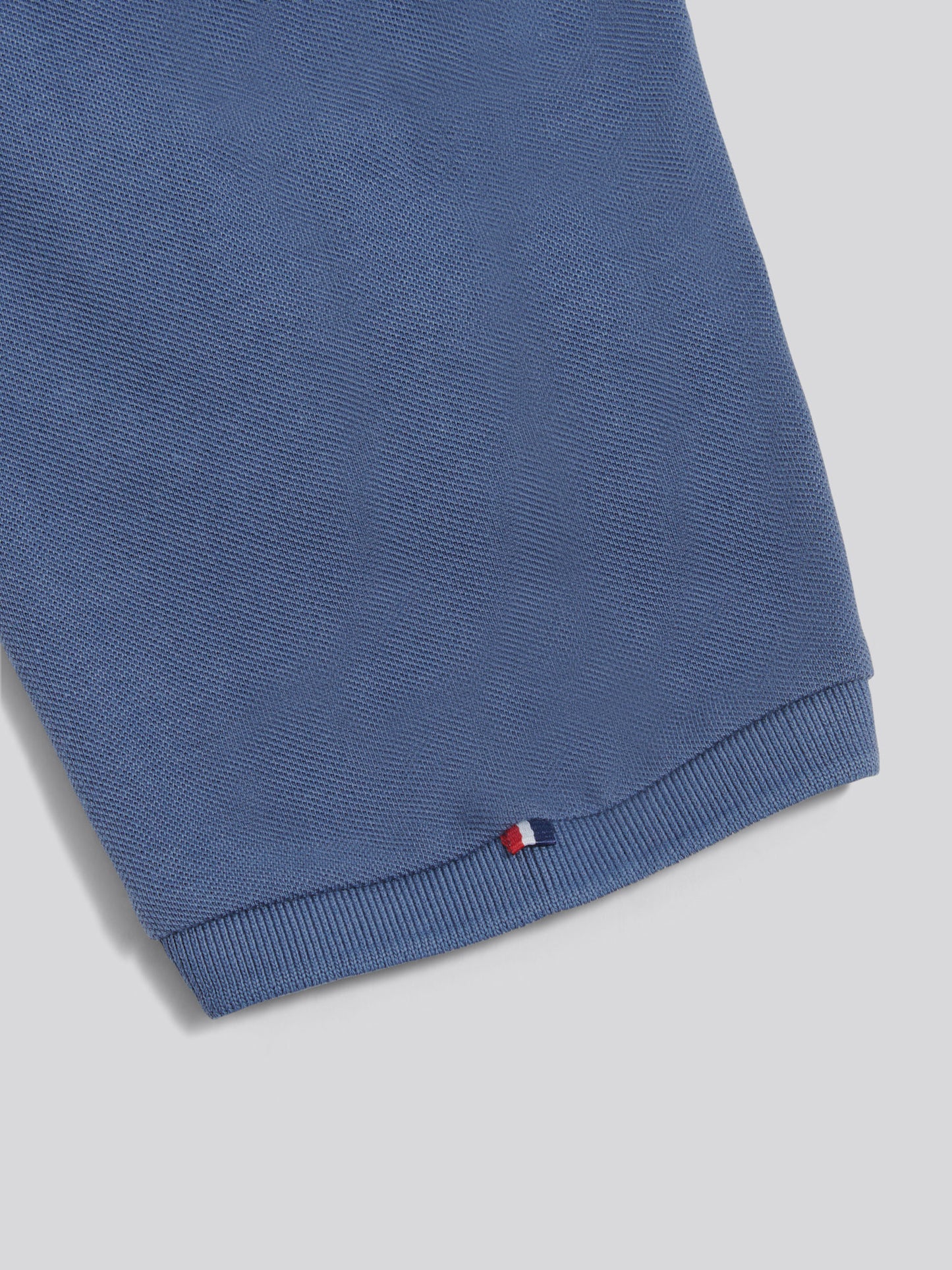 Mens Double Horsemen  Polo Shirt in Vintage Indigo