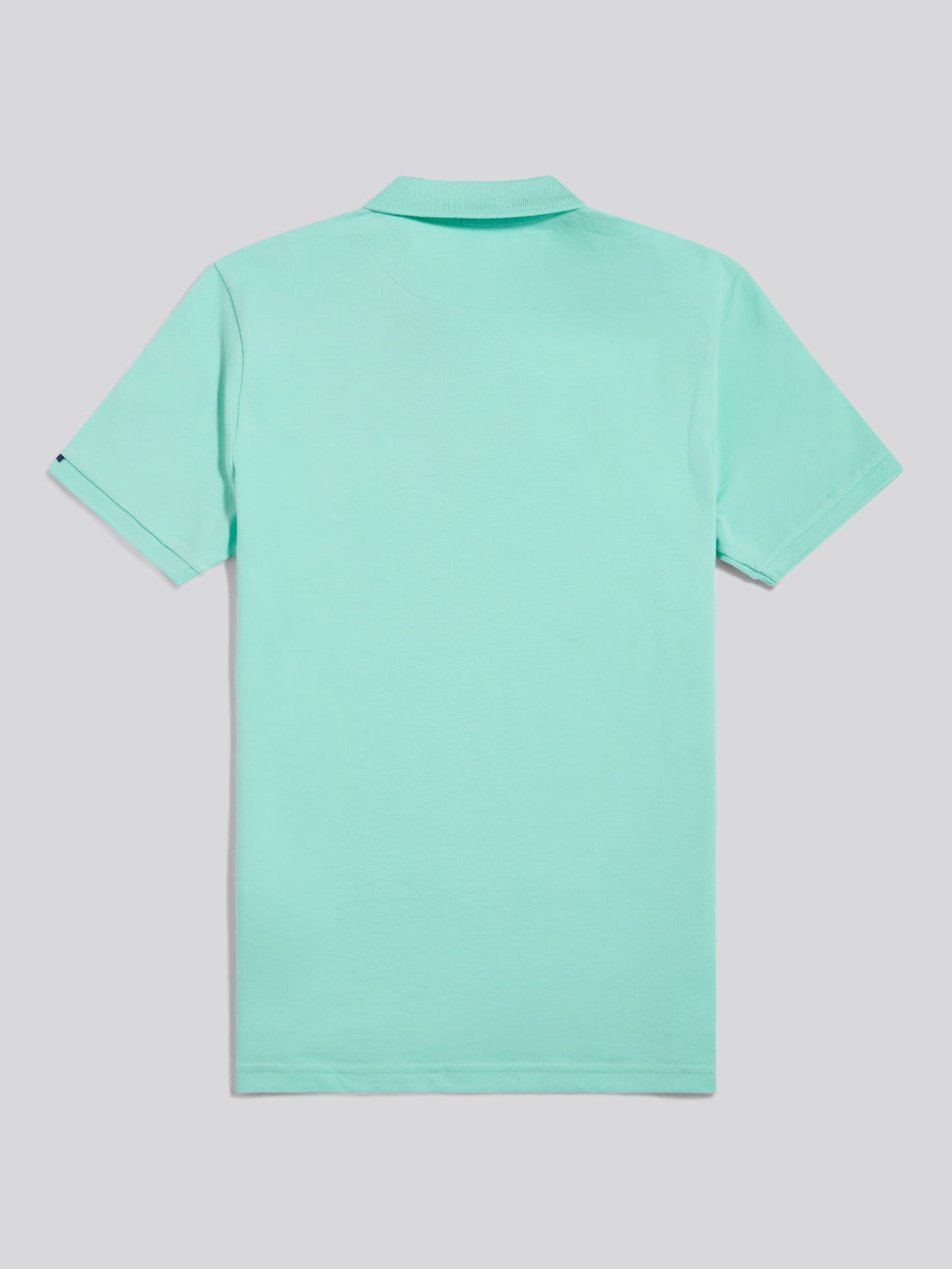Mens Pique Polo Shirt Ice Green
