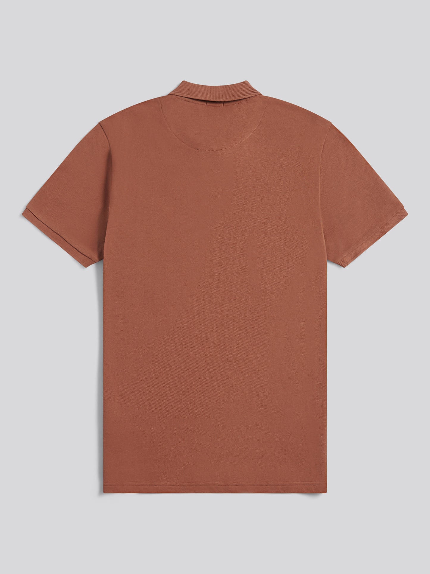 Mens Double Horsemen  Polo Shirt in Rawhide