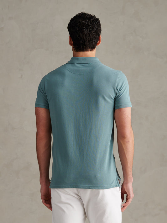 Mens Pique Polo Shirt Arctic