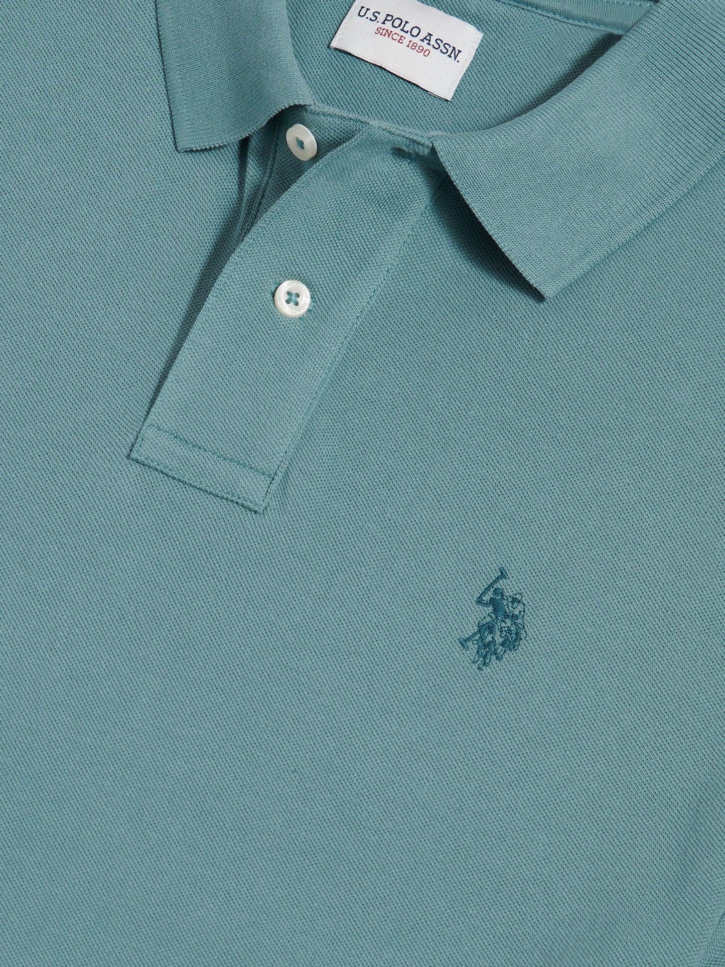 Mens Pique Polo Shirt Arctic
