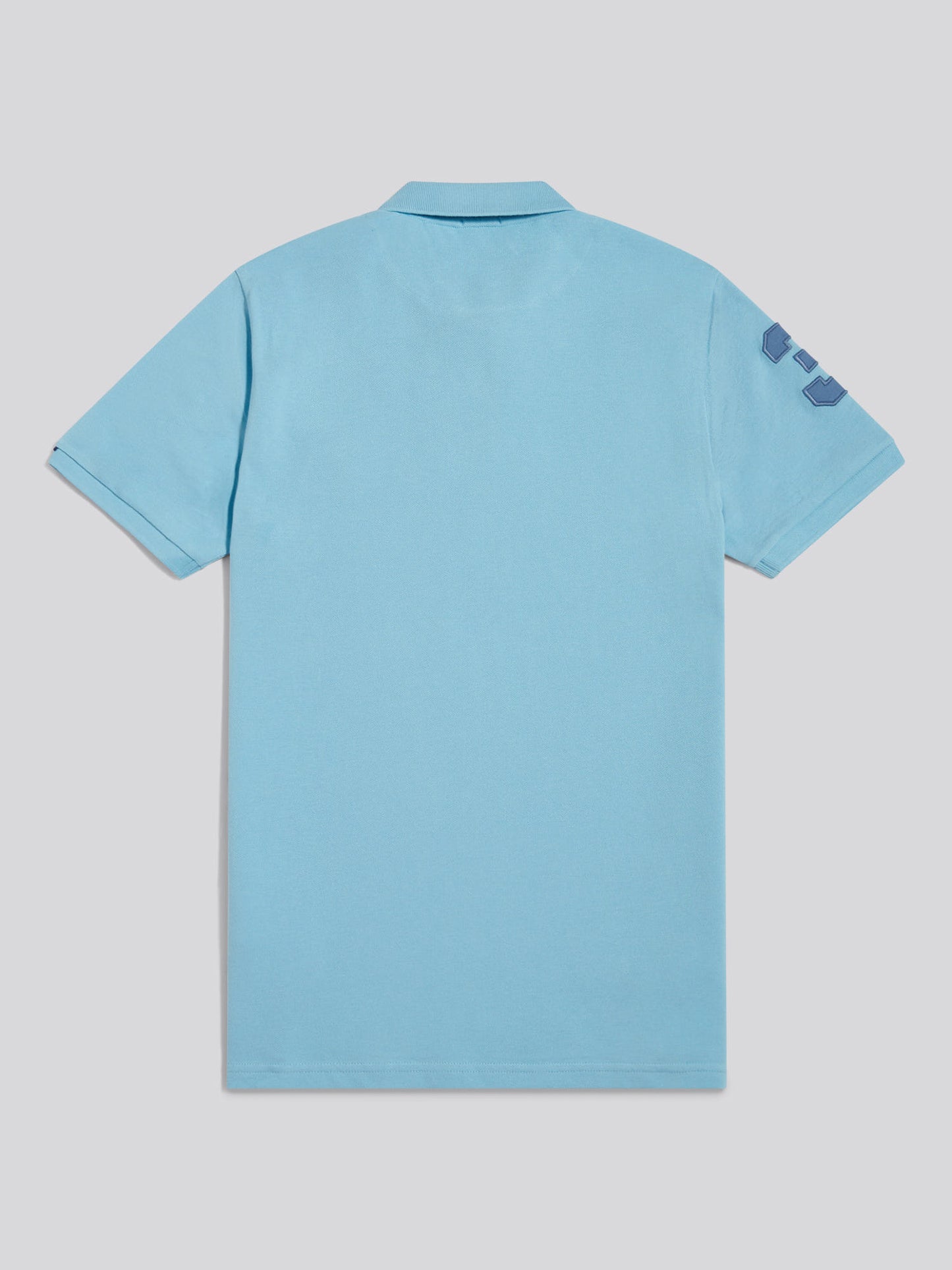 Mens Player 3 Pique Polo Shirt Air Blue
