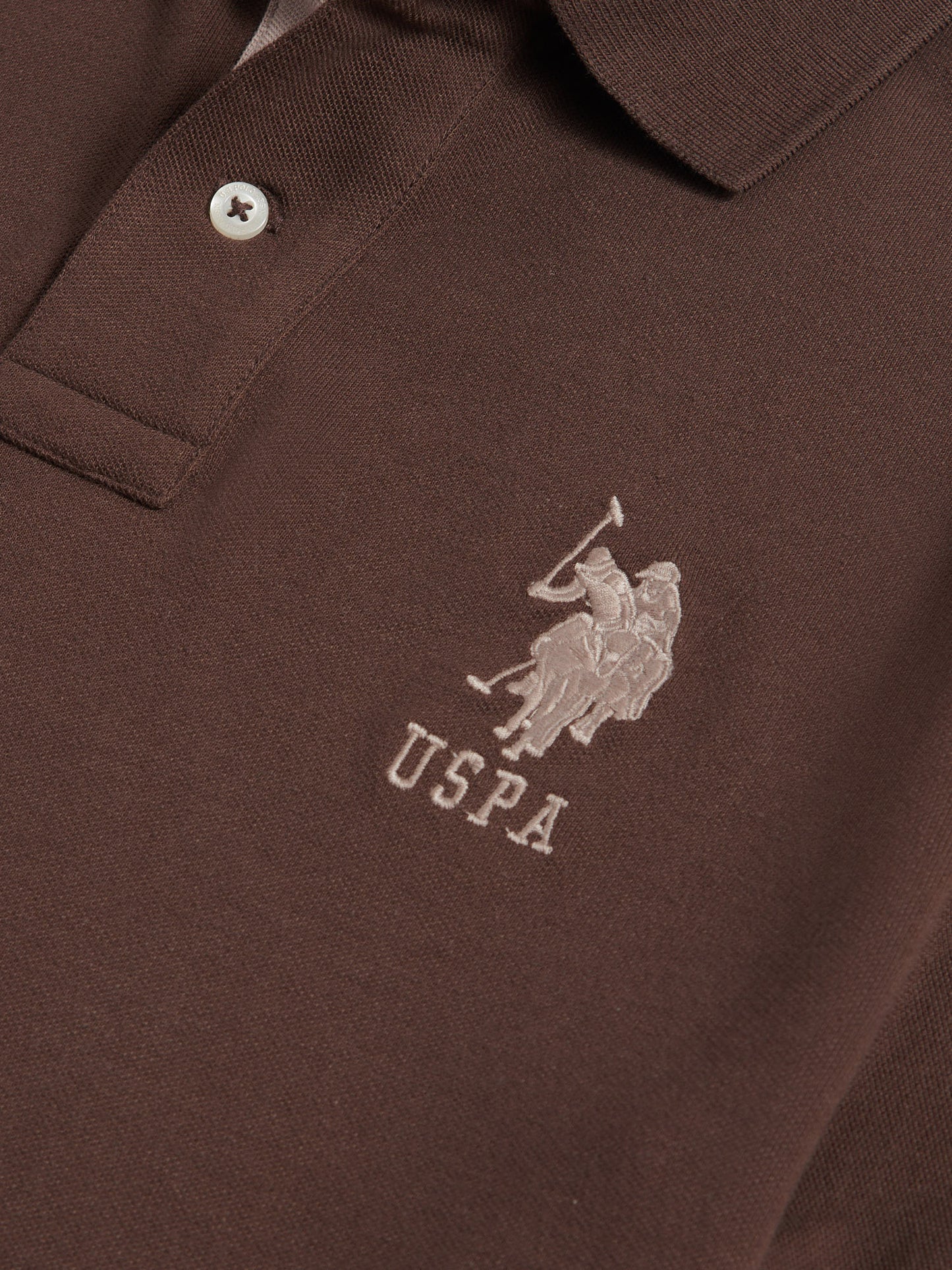 Mens Player 3 Polo Shirt in Chocolate Martini