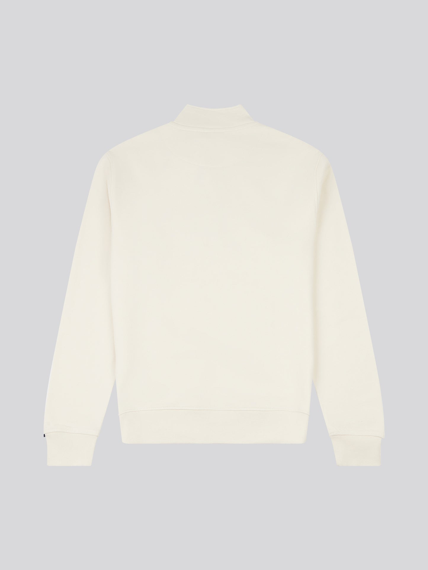 Męskie bluza z suwakiem 1/4 w Whisper White
