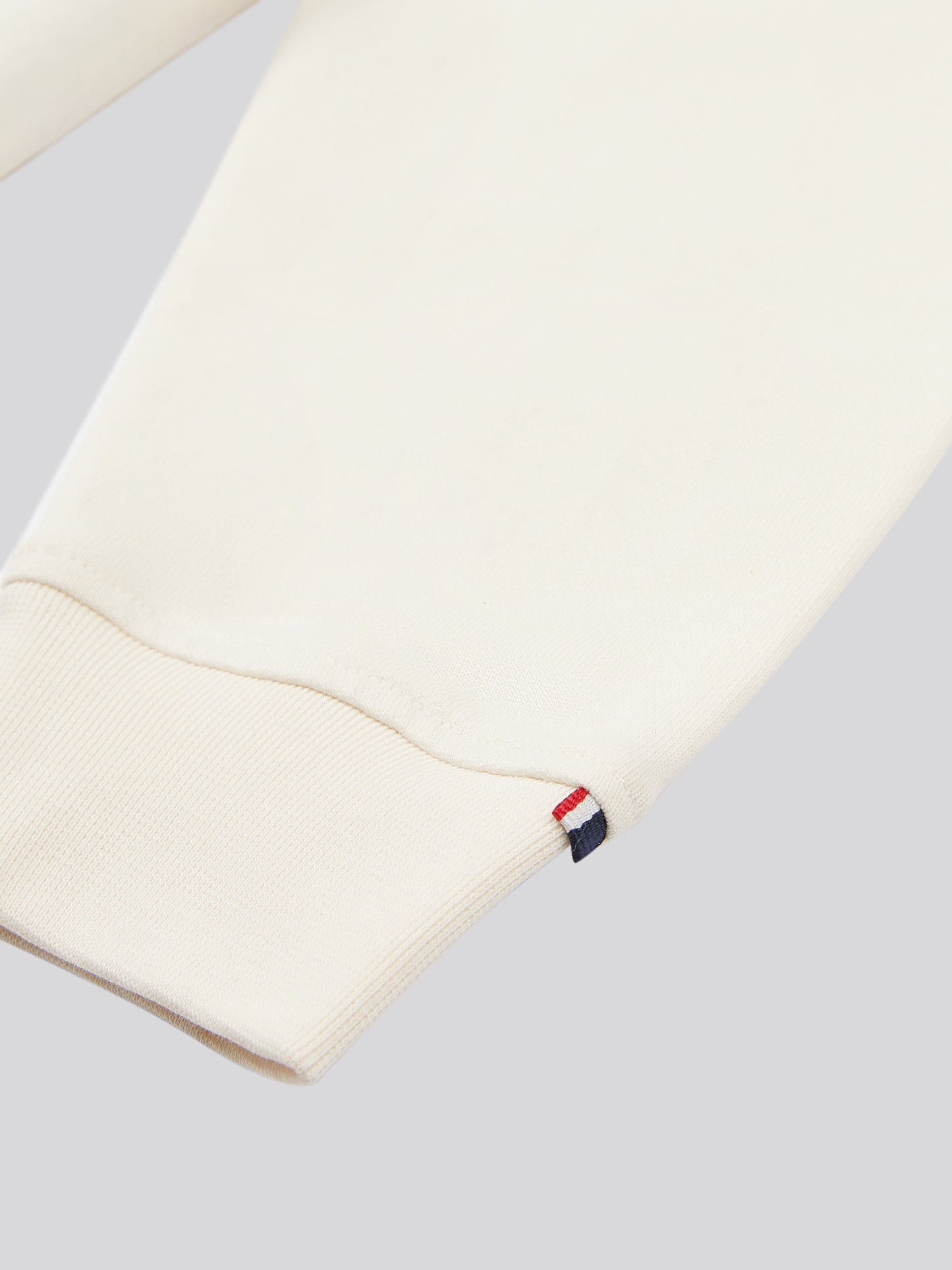 Męskie bluza z suwakiem 1/4 w Whisper White