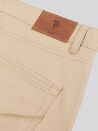 Mens Core 5 Pocket Trousers in Cornstalk
