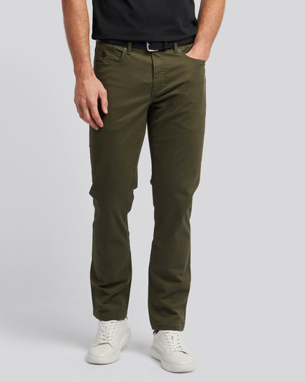 Mens Core 5 Pocket Trouser in Forest Night
