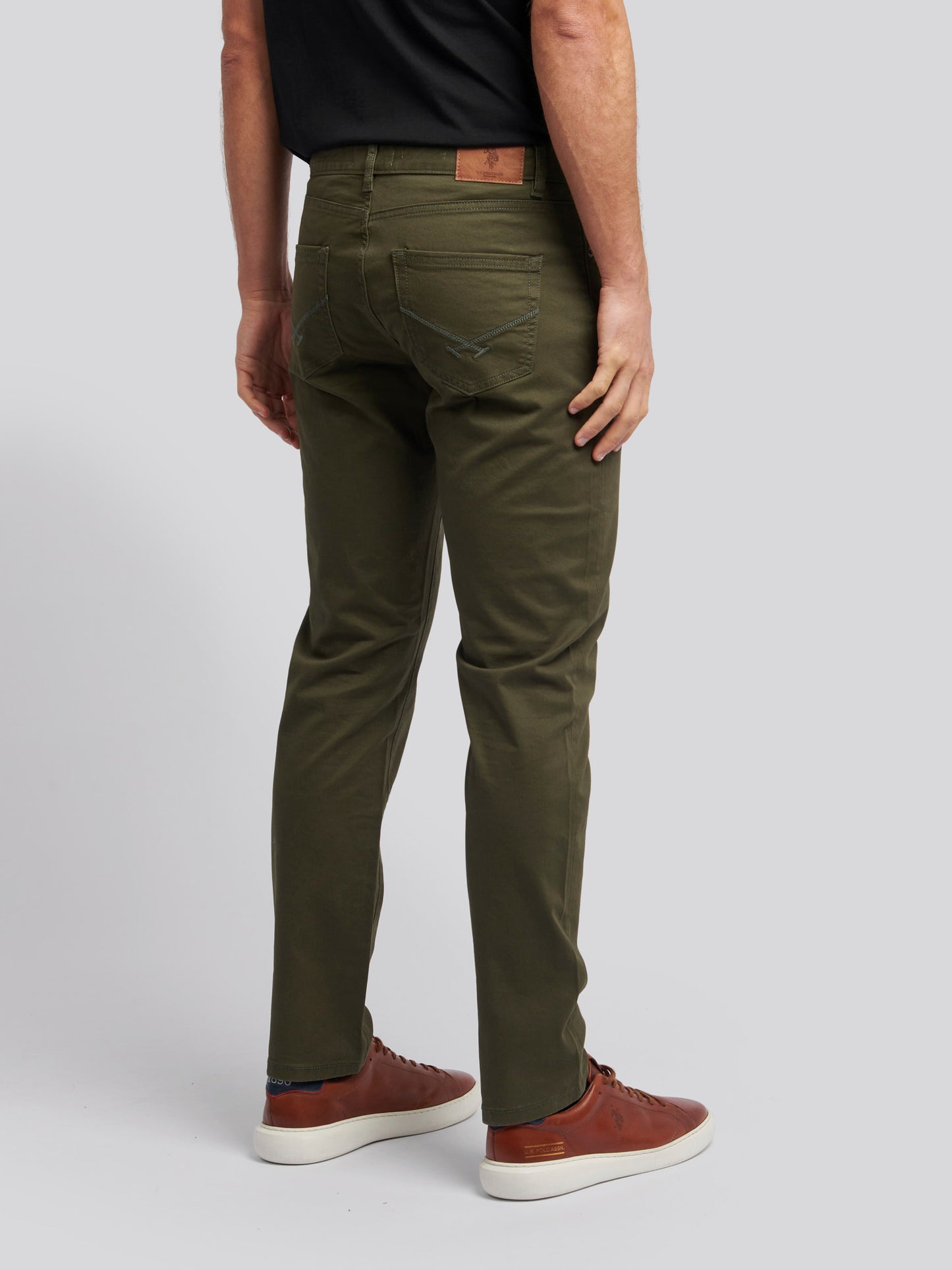 Mens Core 5 Pocket Trouser in Forest Night