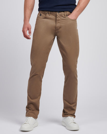 Mens Core 5 Pocket Trouser in Shitake
