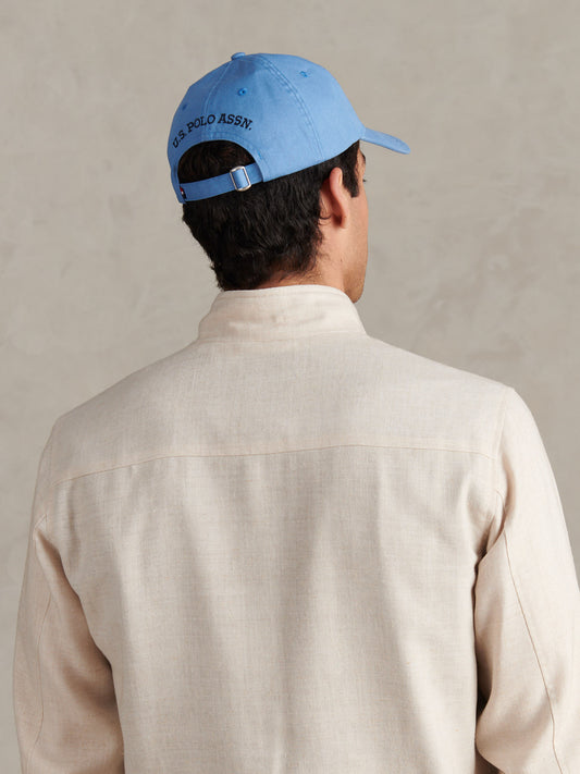 Mens Washed Casual Cap Riviera