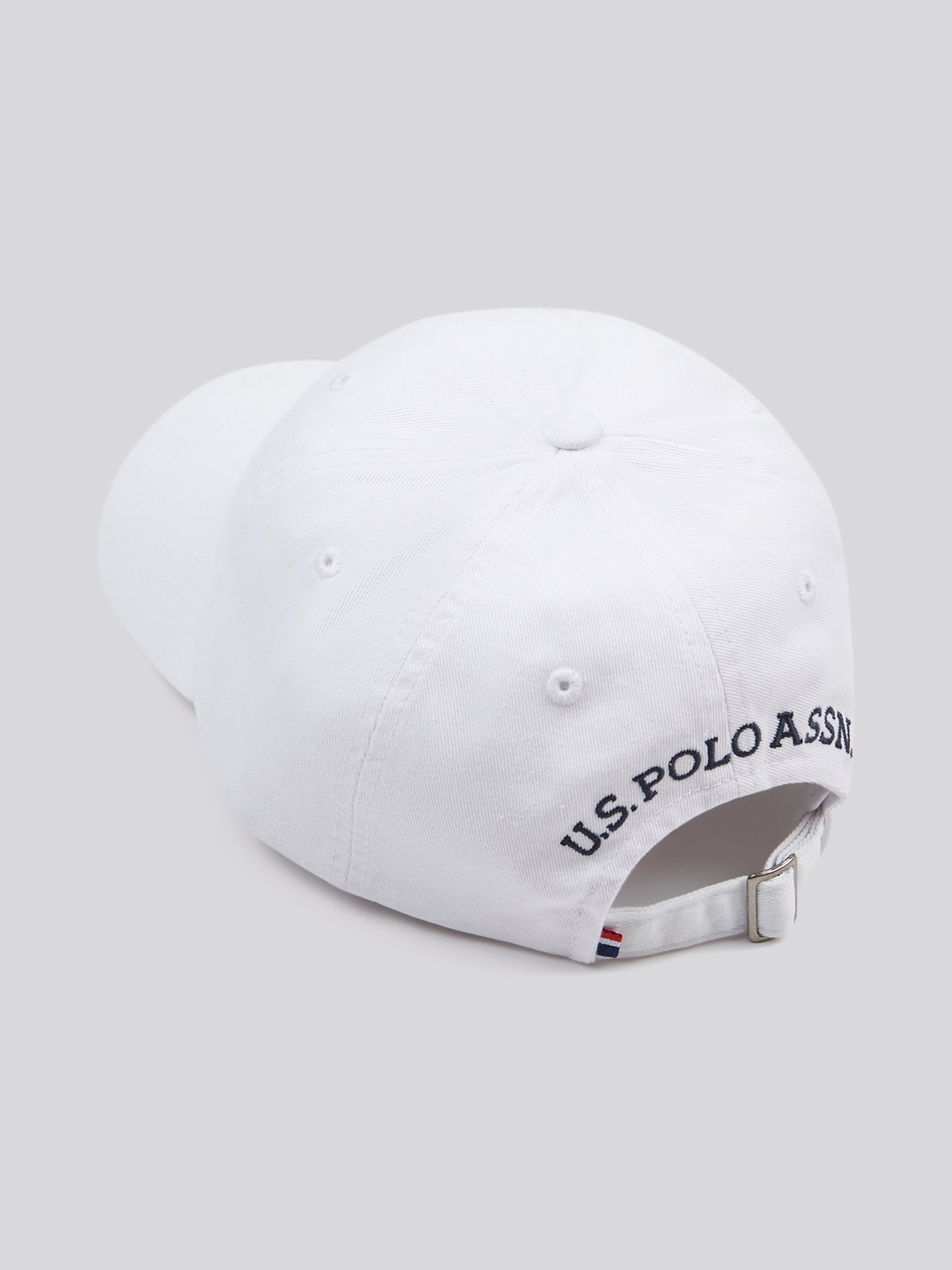 MENS MAY Casual Cap in White/Dark Sapphire granatowy DHM