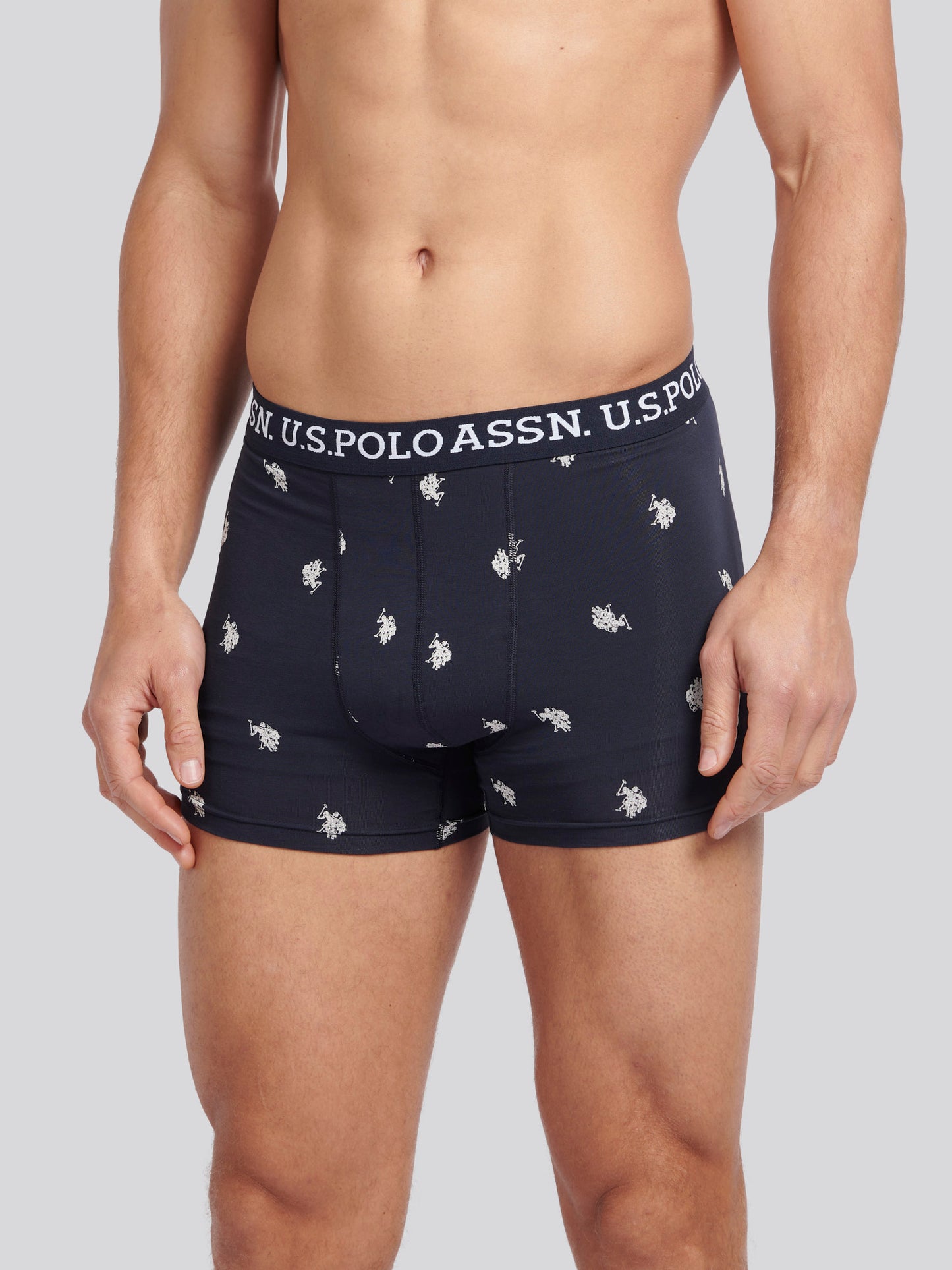 Mieszane bokserki męskie 3 paczki w ciemnym szafirowym marynarce wojennej