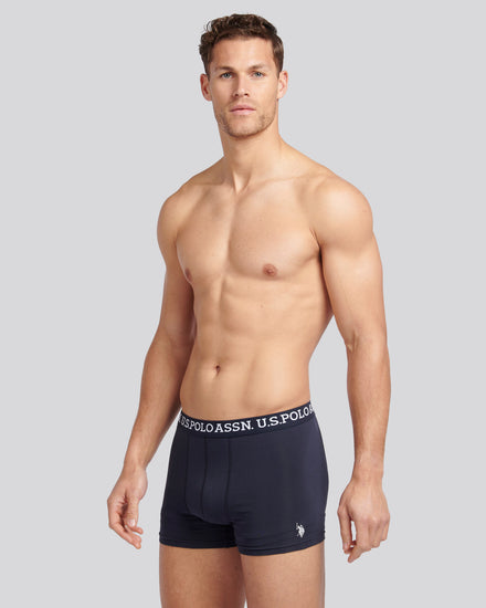 Mieszane bokserki męskie 3 paczki w ciemnym szafirowym marynarce wojennej