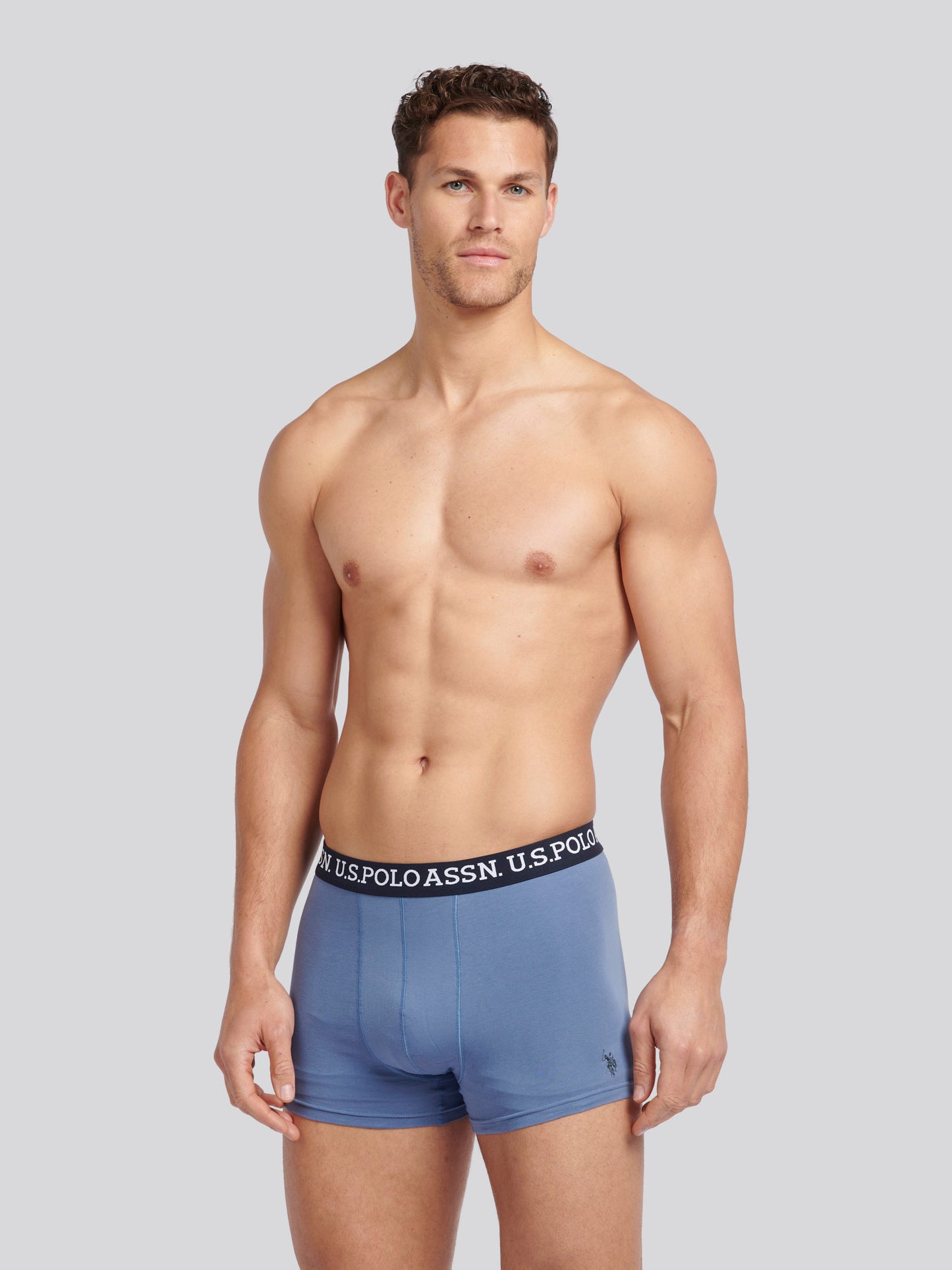 Mieszane bokserki męskie 3 paczki w ciemnym szafirowym marynarce wojennej