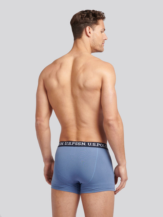 Mieszane bokserki męskie 3 paczki w ciemnym szafirowym marynarce wojennej