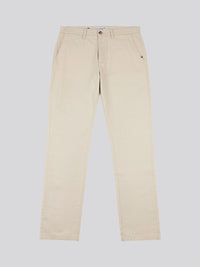 Mens Linen Blend Chino we francuskim dębu