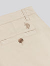 Mens Linen Blend Chino we francuskim dębu
