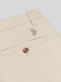 Mens Linen Blend Chino we francuskim dębu