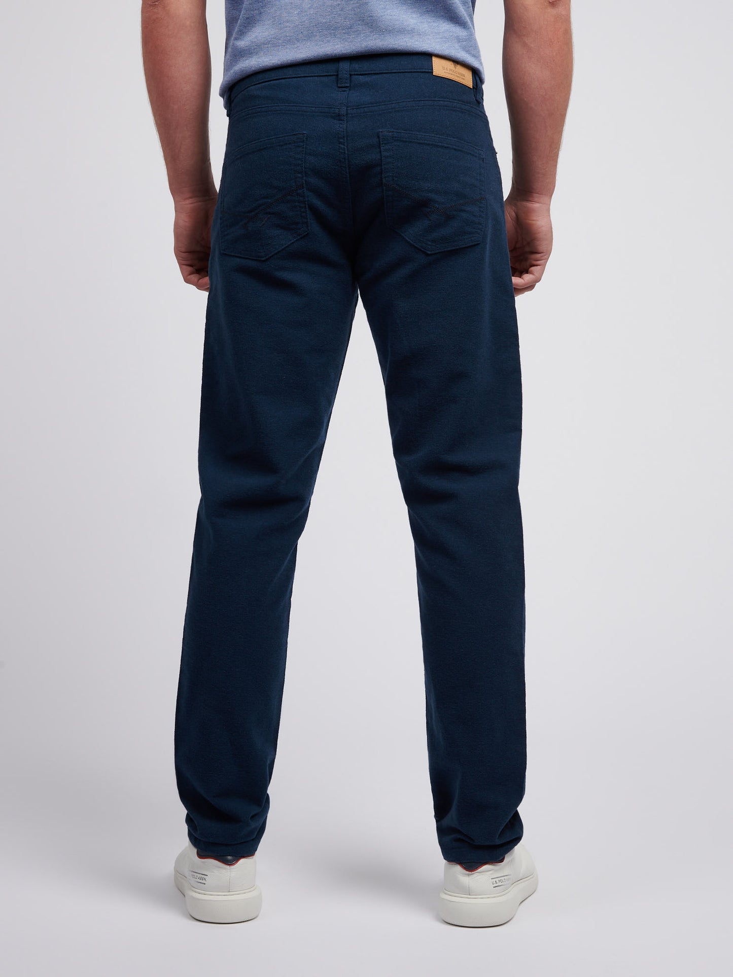 Mens Moleskin 5 Pocket Trouser in Dark Sapphire Navy