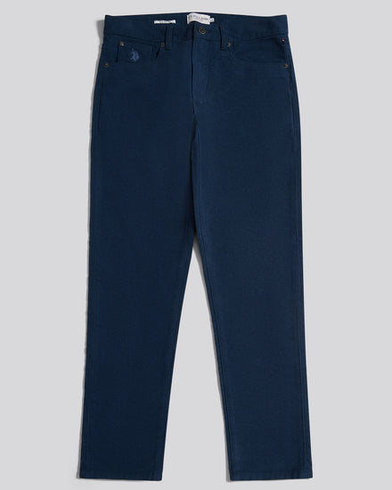 Mens Moleskin 5 Pocket Trouser in Dark Sapphire Navy