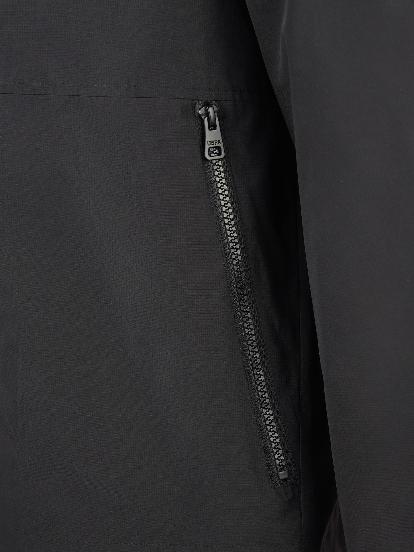 Windbreaker z podszywką męską w czarnym jasnym białym DHM