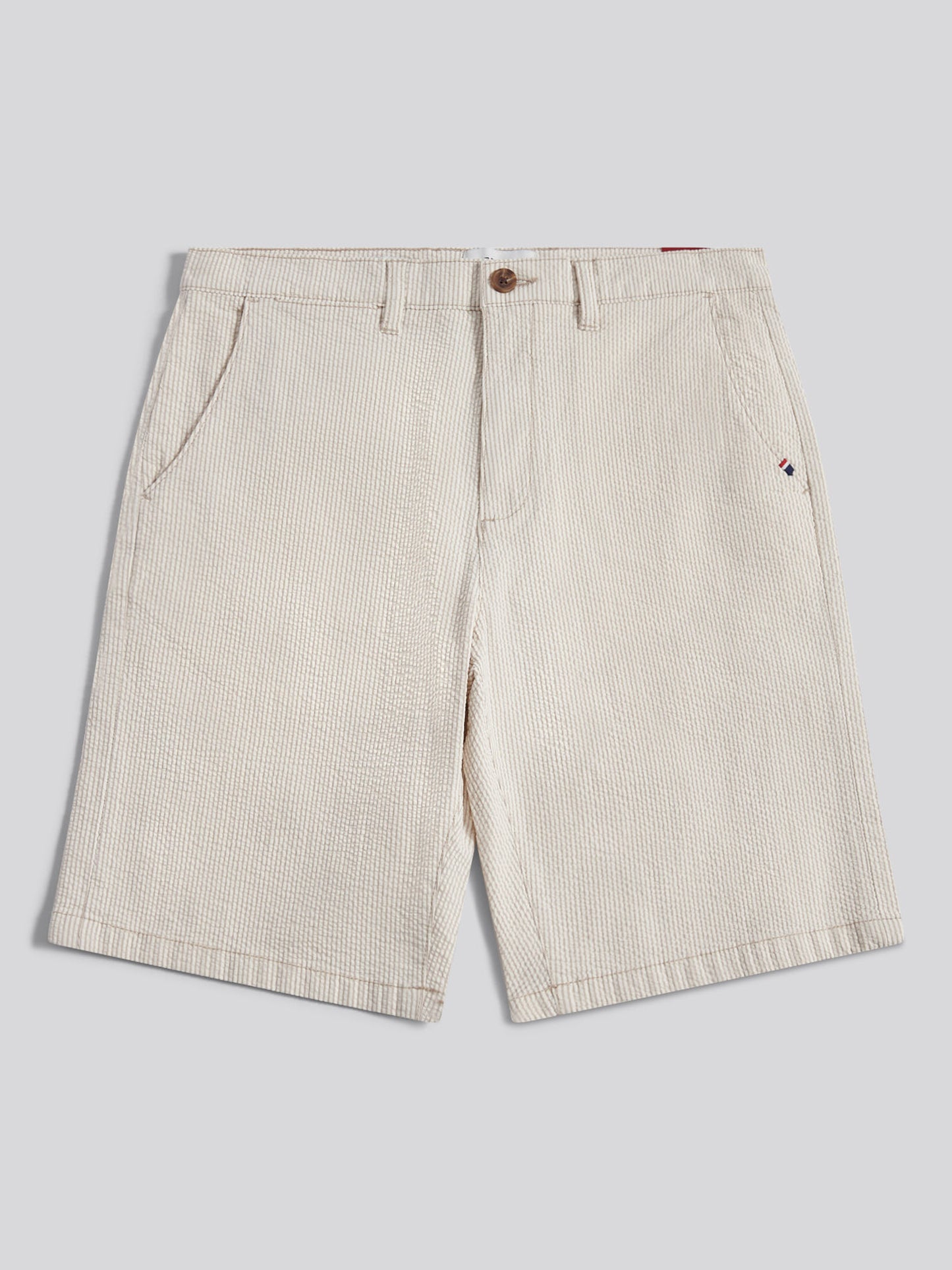 Mens Seersucker Chino Short Atmosphere