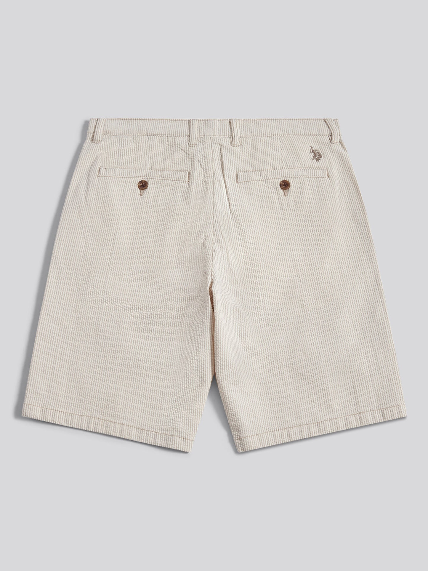 Mens Seersucker Chino Short Atmosphere