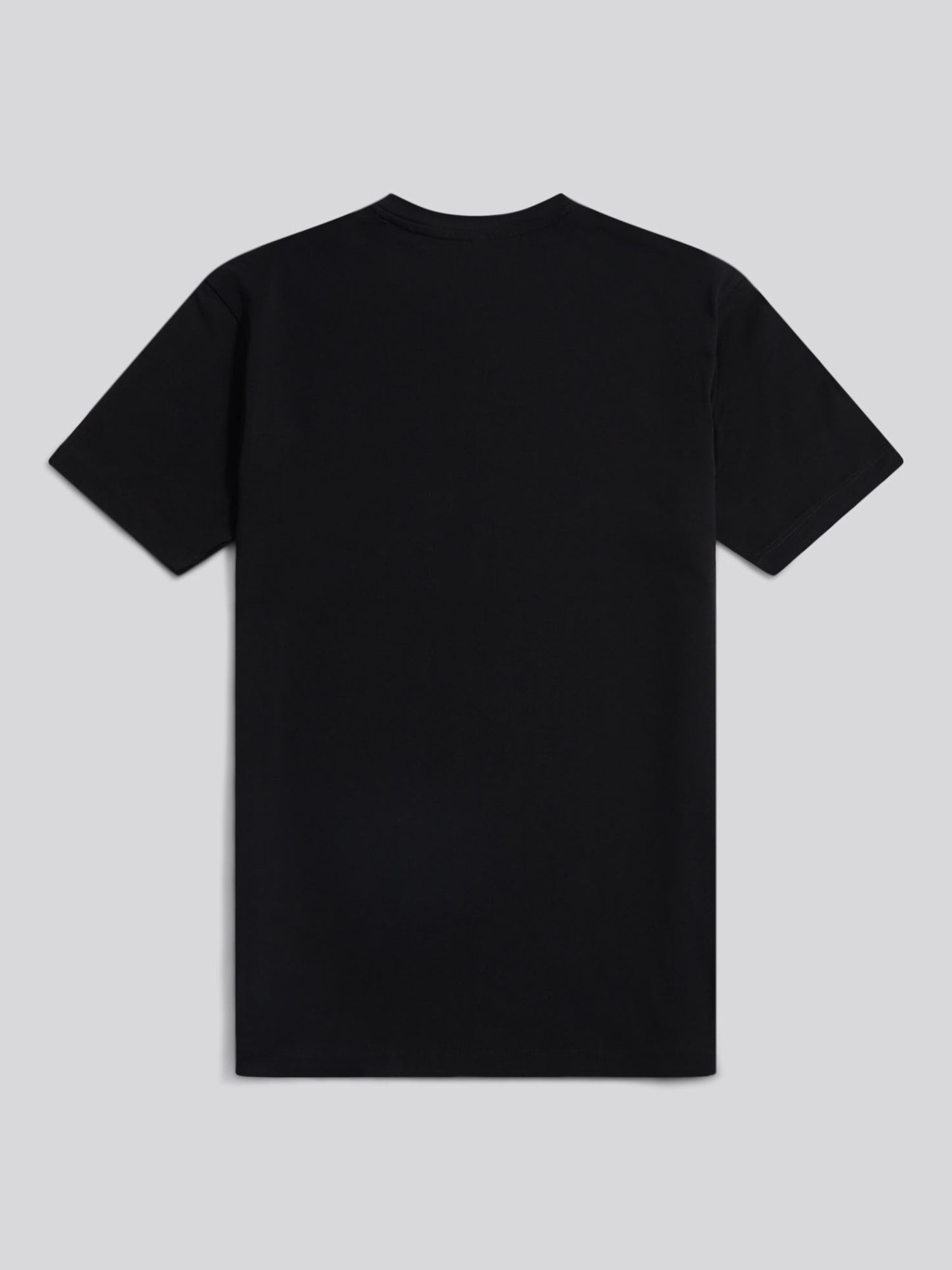 Męskie podwójne jeźdźcy graficzne koszulka w kolorze czarnym