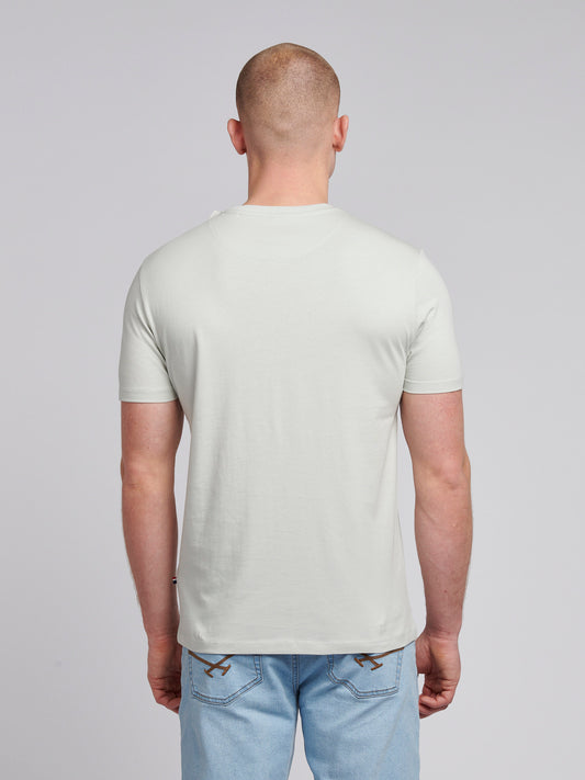T-shirt mens USPA Circle Print w północnej kropli