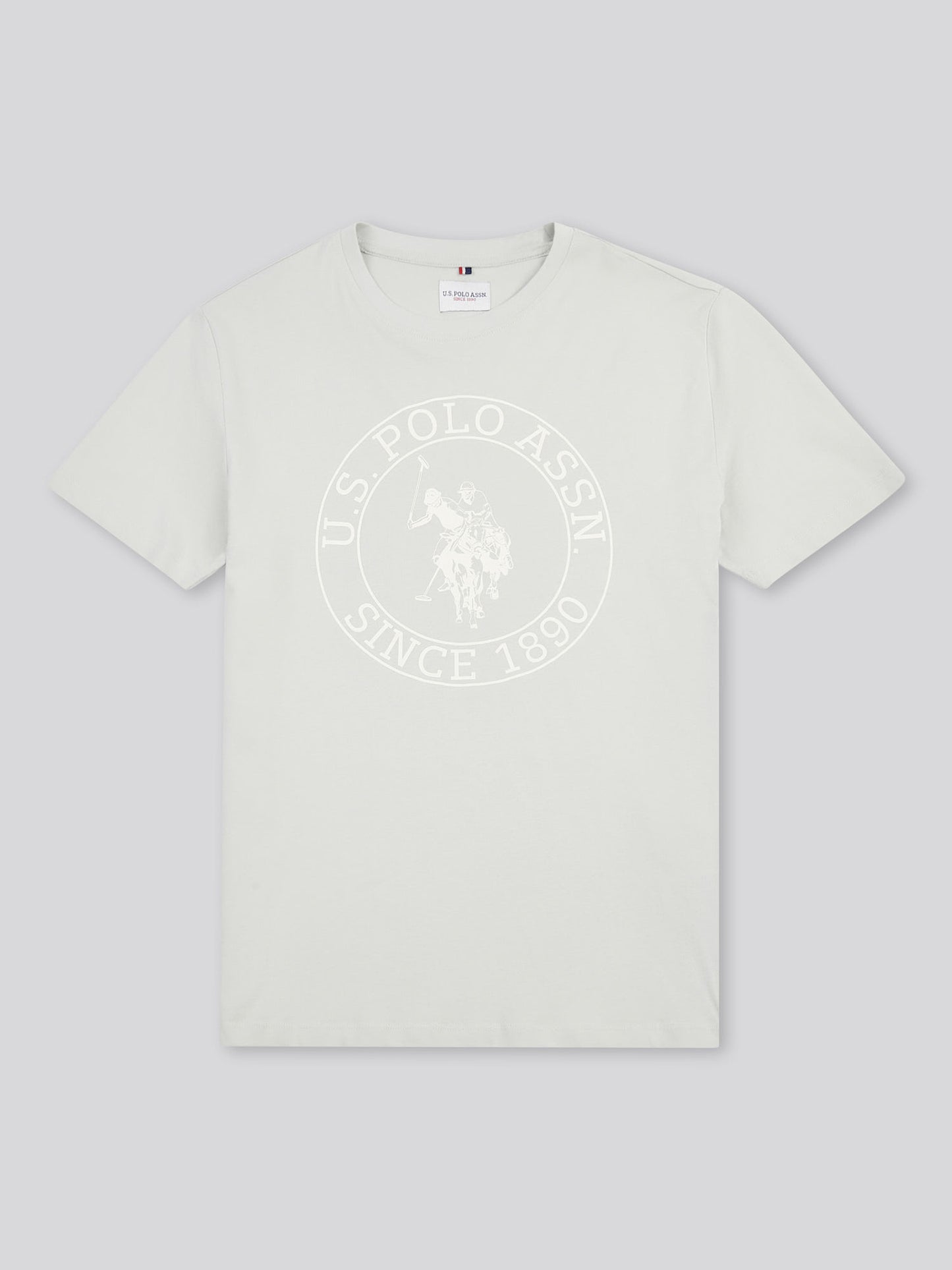 T-shirt mens USPA Circle Print w północnej kropli