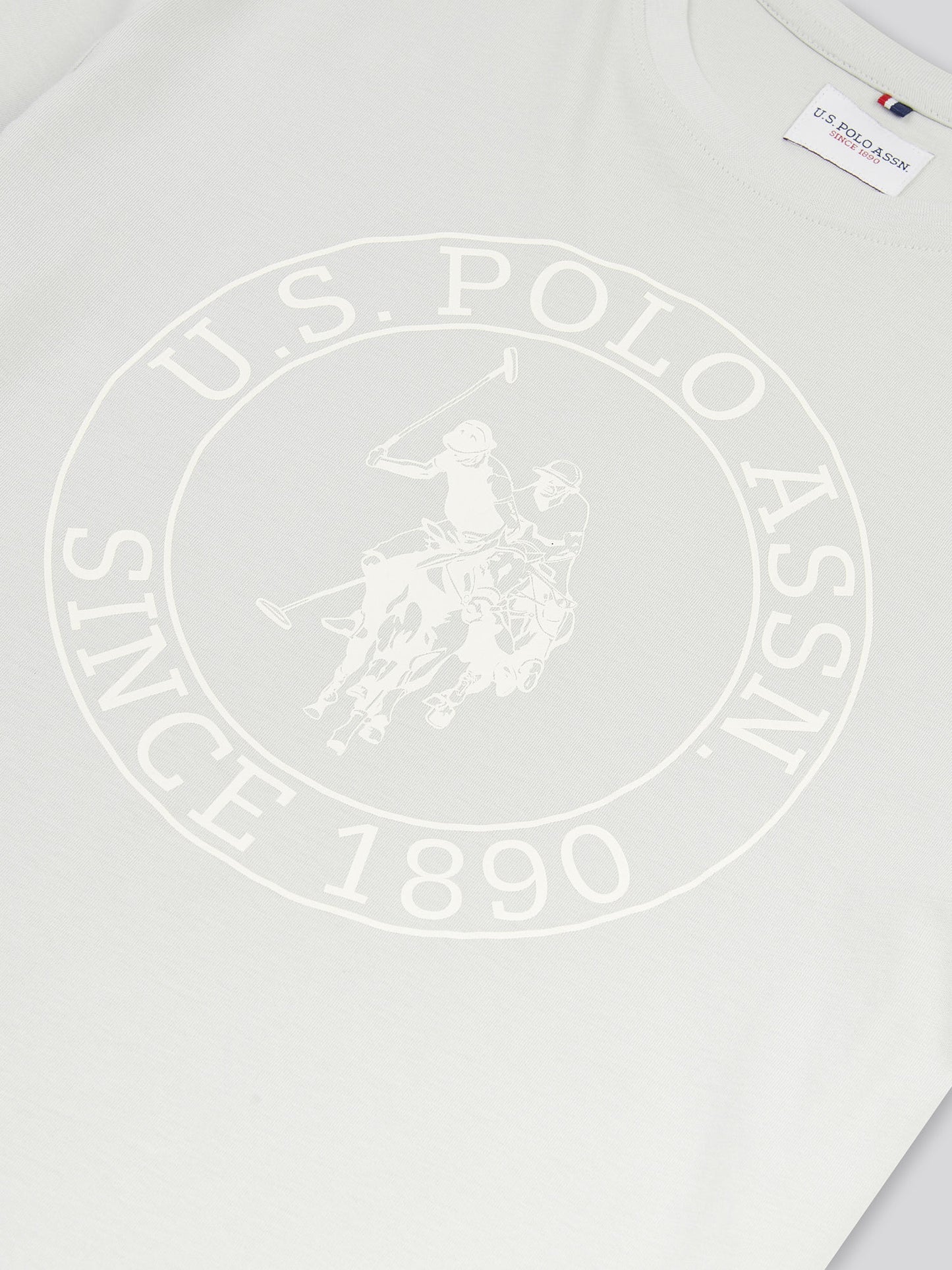 T-shirt mens USPA Circle Print w północnej kropli