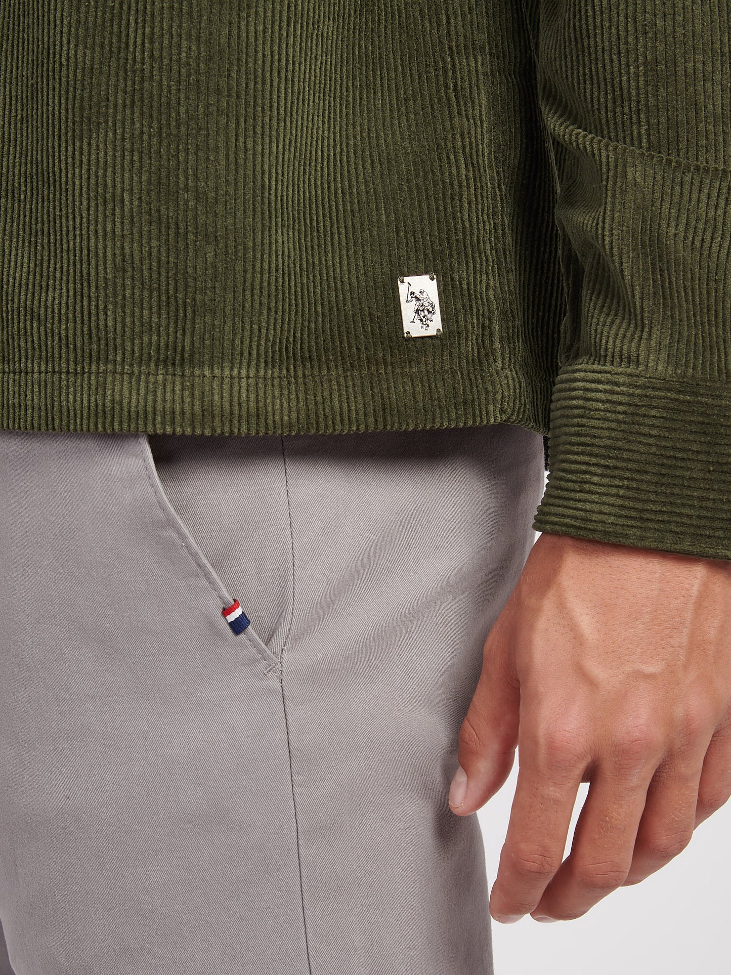 Mens Chuck Oxford Shirt in Forest Night