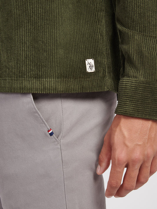 Mens Chuck Oxford Shirt in Forest Night