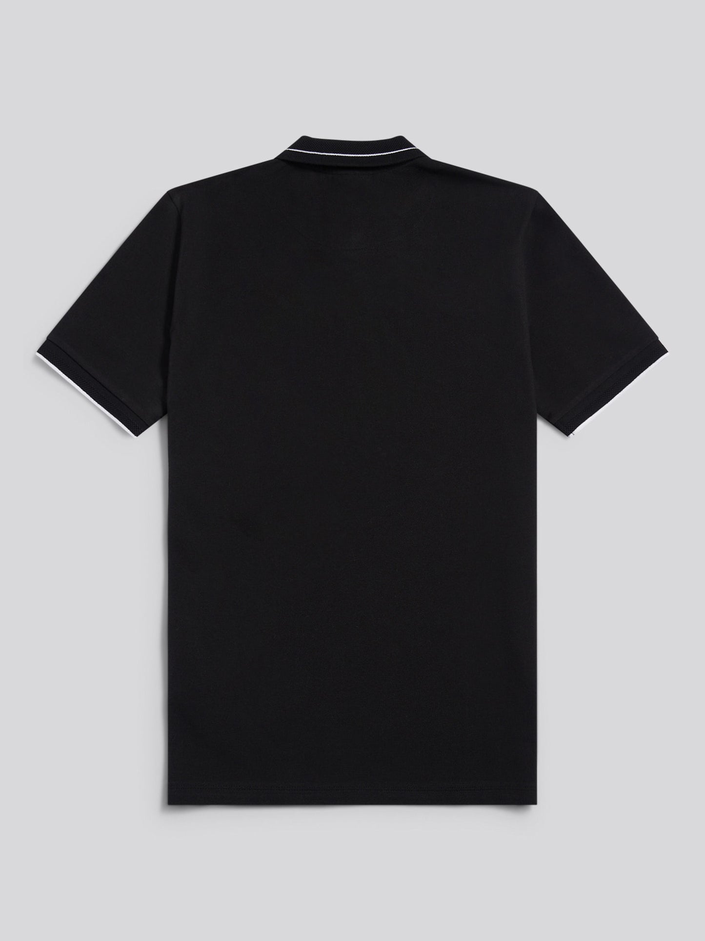 Smart Pique SS Polo Black