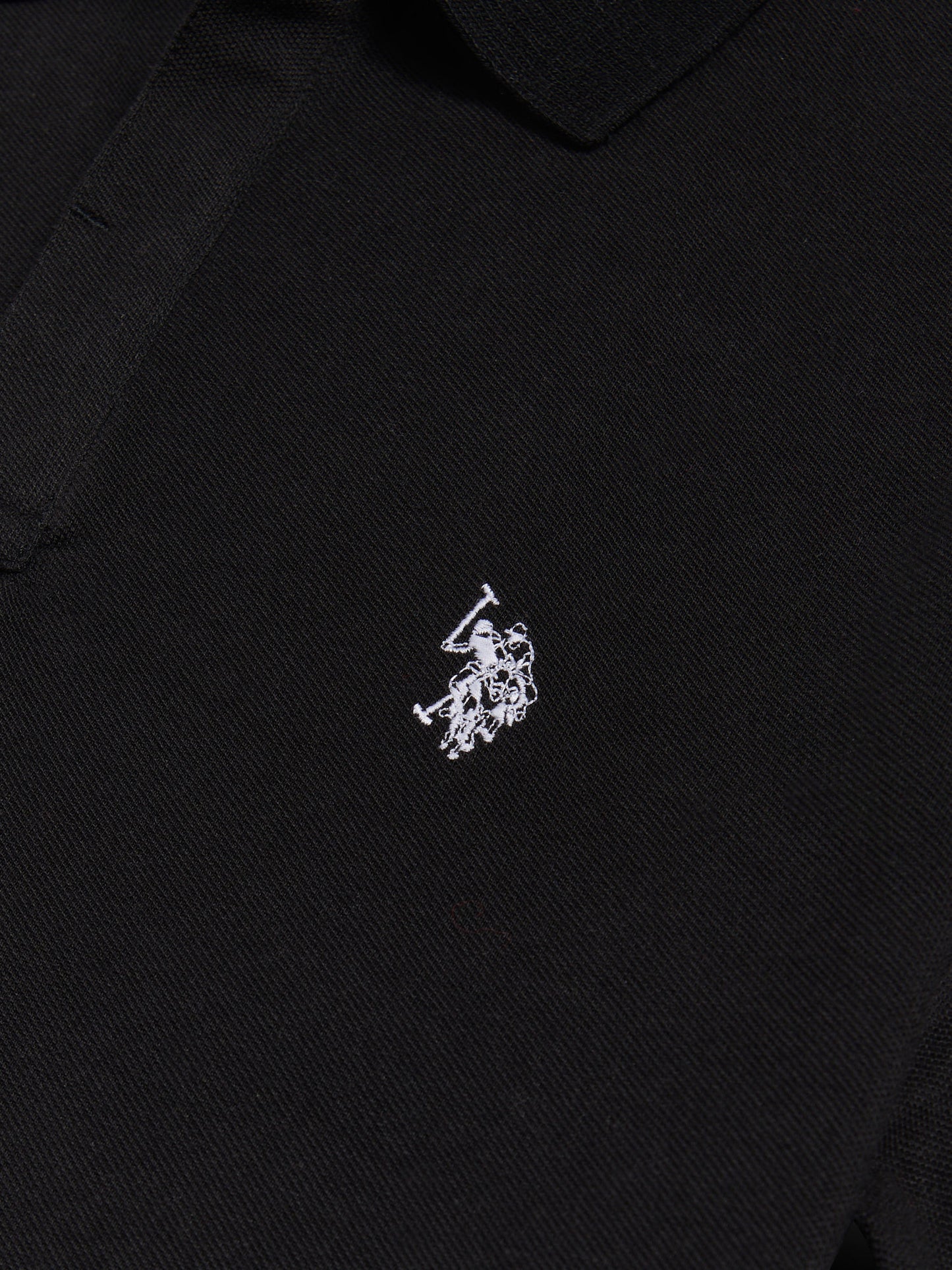 Smart Pique SS Polo Black