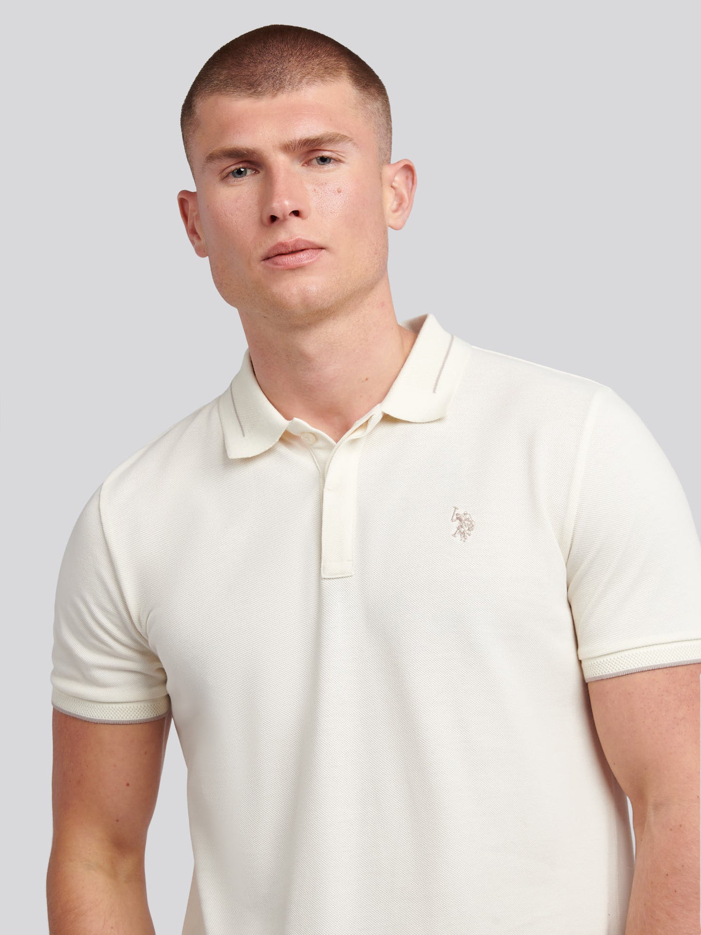 Smart Pique SS Polo Whisper White