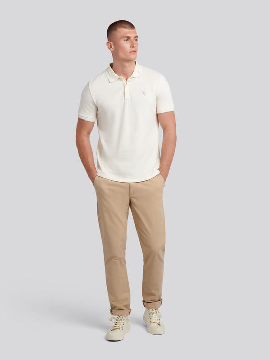 Smart Pique SS Polo Whisper White