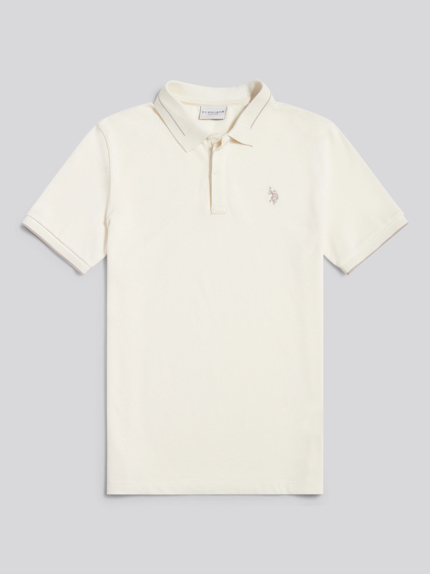 Smart Pique SS Polo Whisper White